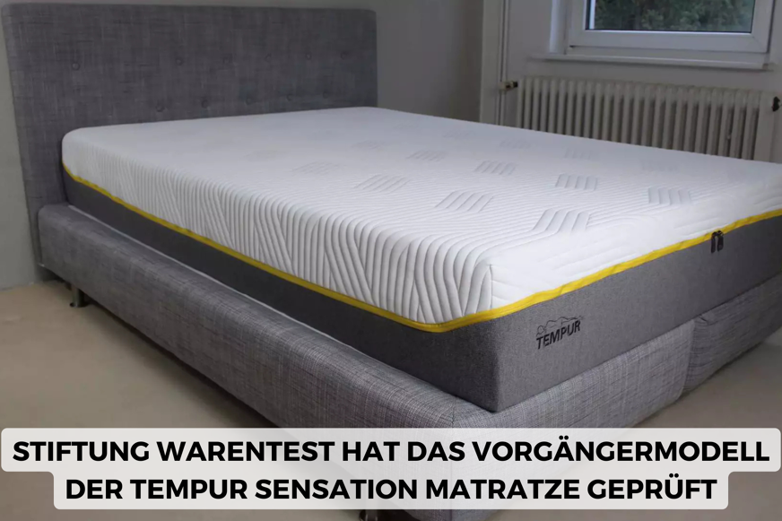 Tempur Sensation Matratze Test